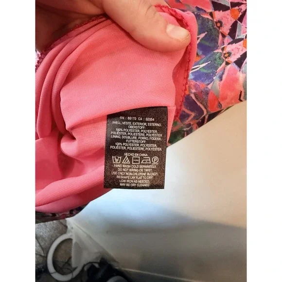 Vanessa Virginia Anthropologie Dress 12 Vibrant Print Boho Maxi Tie Back V Neck - Picture 5 of 7